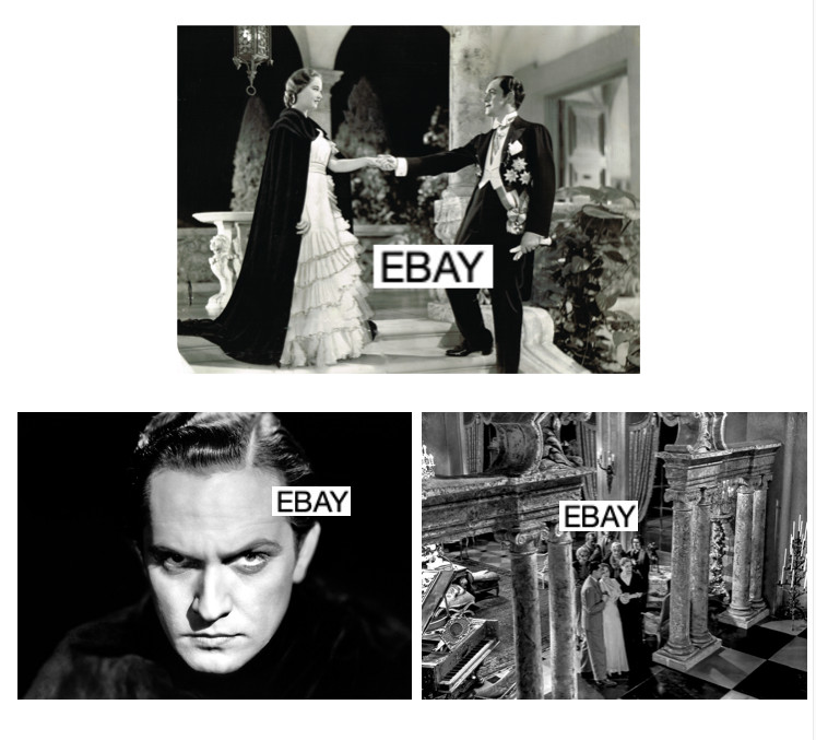 DEATH TAKES A HOLIDAY 1934 MOVIE PHOTOS LOT (3) FANTASY HORROR FRED MARCH