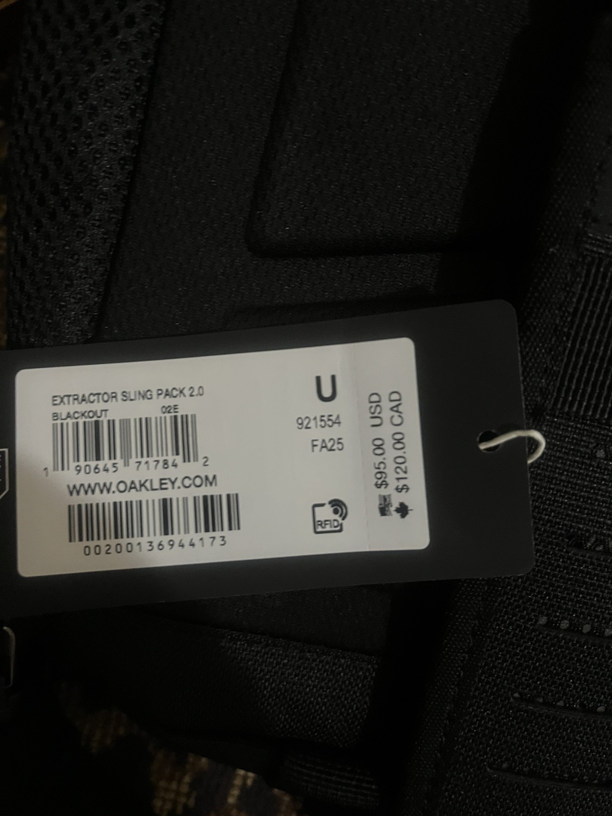 Oakley Extractor Sling Pack 2.0
