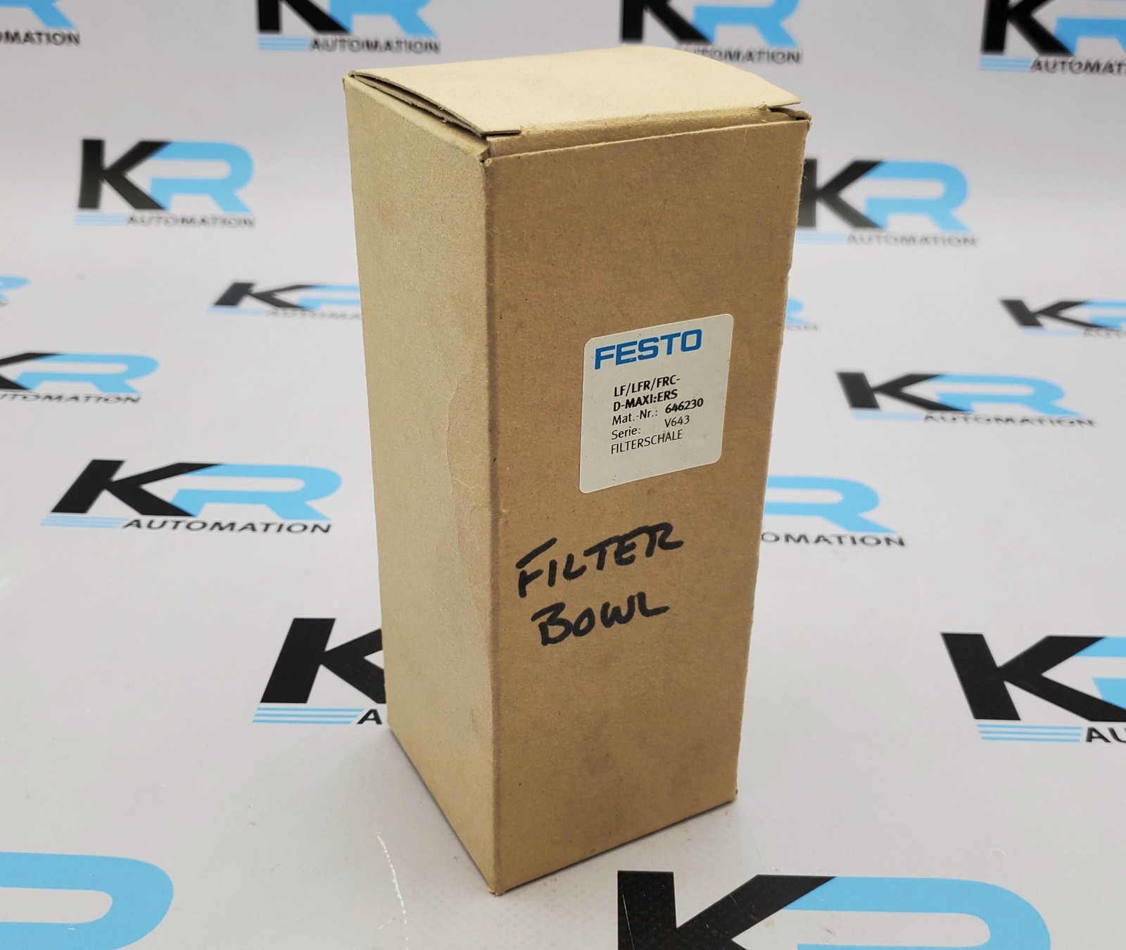 Festo LF/LFR/FRC-D-MAXI:ERS Pressure Reducing Valve Filter Cup