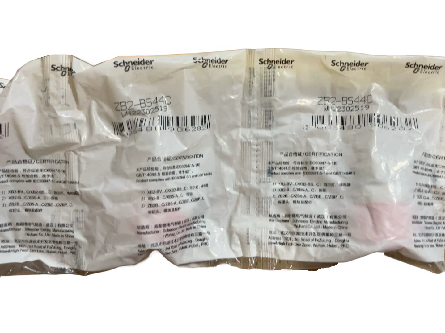 1pc Schneider ZB2BS44C New Emergency Switching Off Head ZB2-BS44C