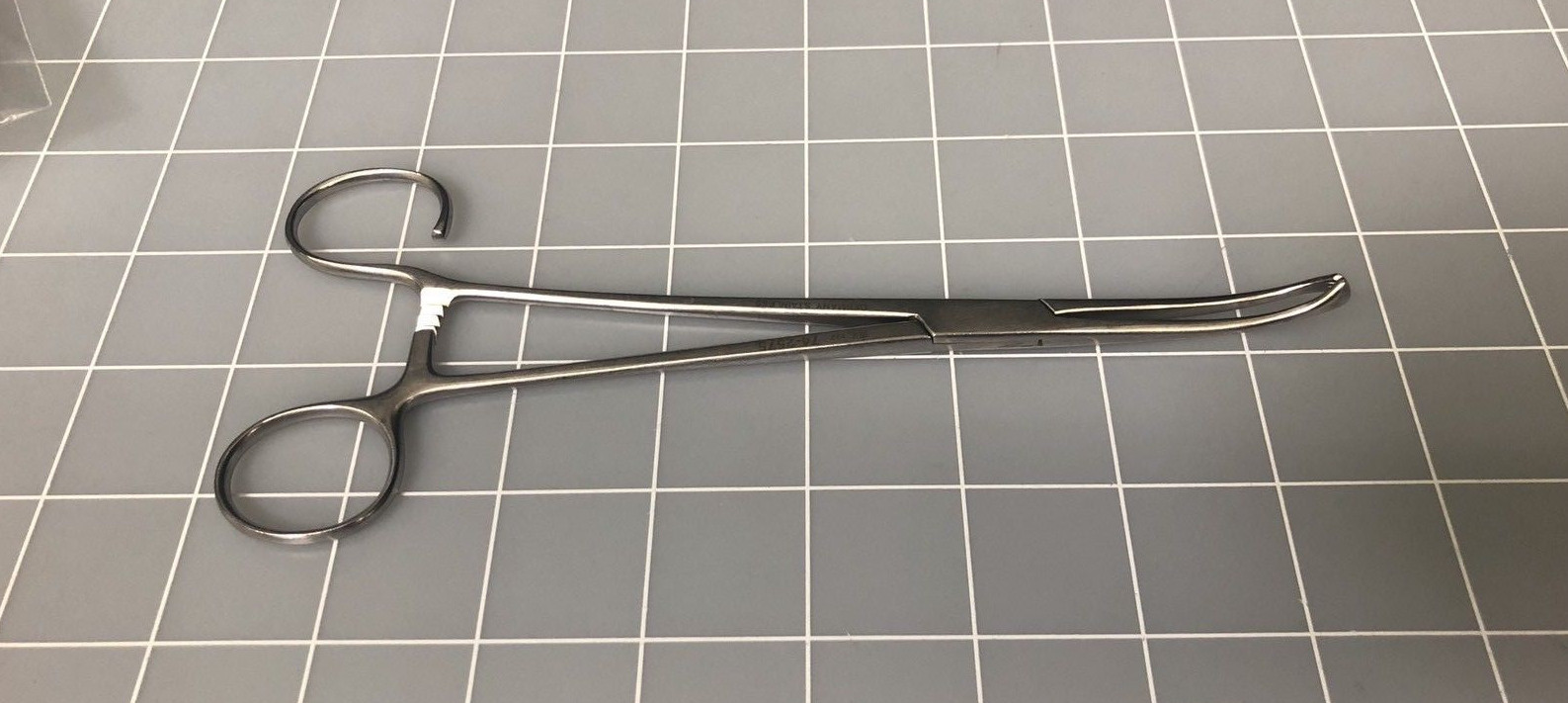 SKLAR 74-2575 White Tonsil Forceps 4x4 Teeth 7.5"