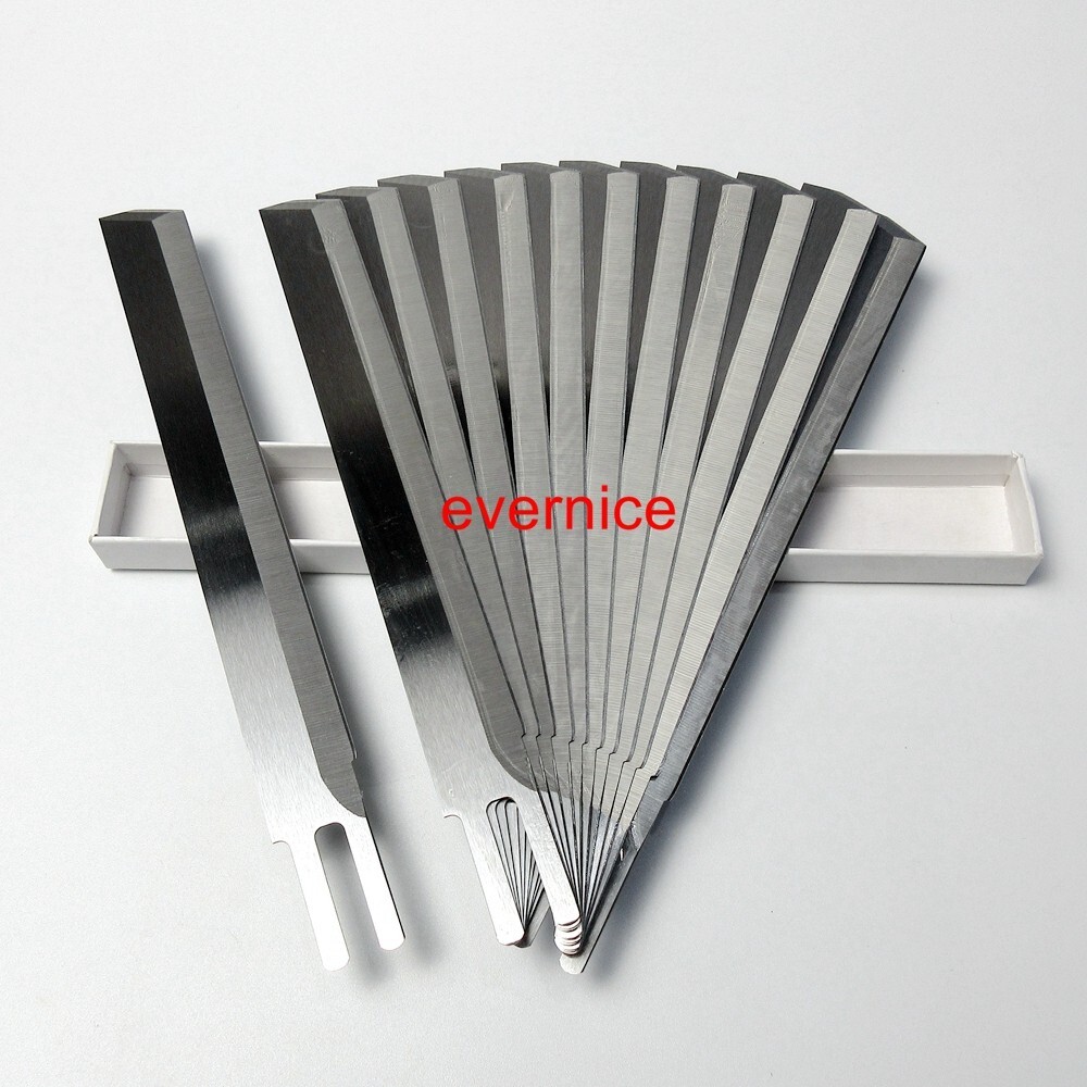 12 PCS Knife Knives Blades for Eastman Straight Cutting Machine 8"