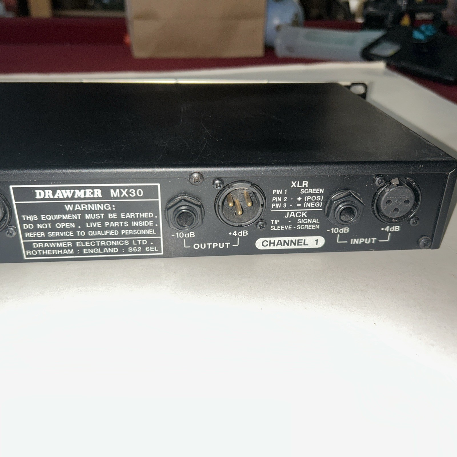 Drawmer MX30 Dual-Gated Compressor/Limiter