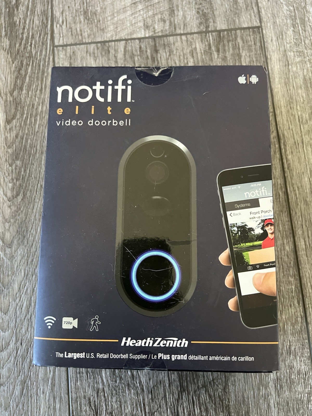 NOTIFI ELITE HD VIDEO DOORBELL *BRAND NEW* *SEALED BOX*