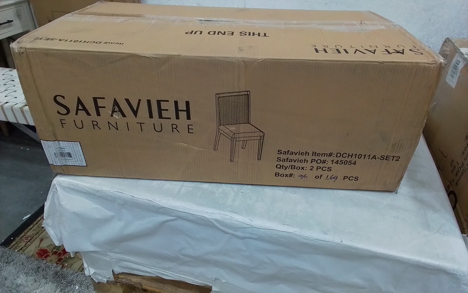 Safavieh LEVY DINING CHAIR, Reduced Price 2172761413 DCH1011A-SET2