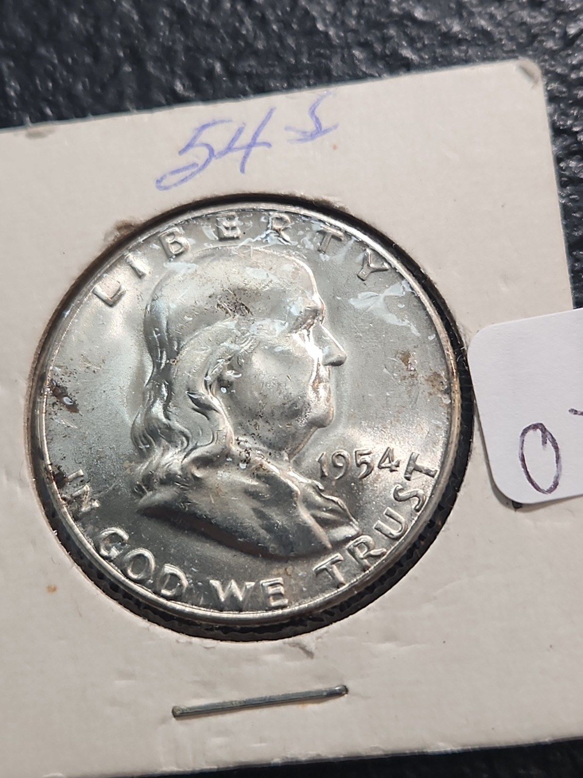 1954-S FRANKLIN HALF DOLLAR #0748