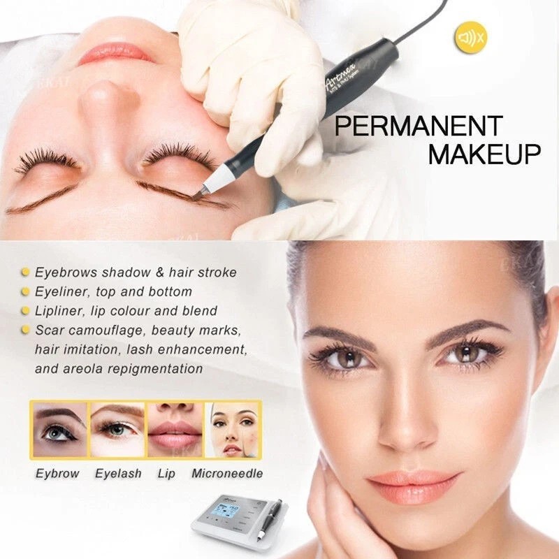 Digital Permanent Makeup Machine Micro Pigment Tattoo Tool Tattoo Machine Kit