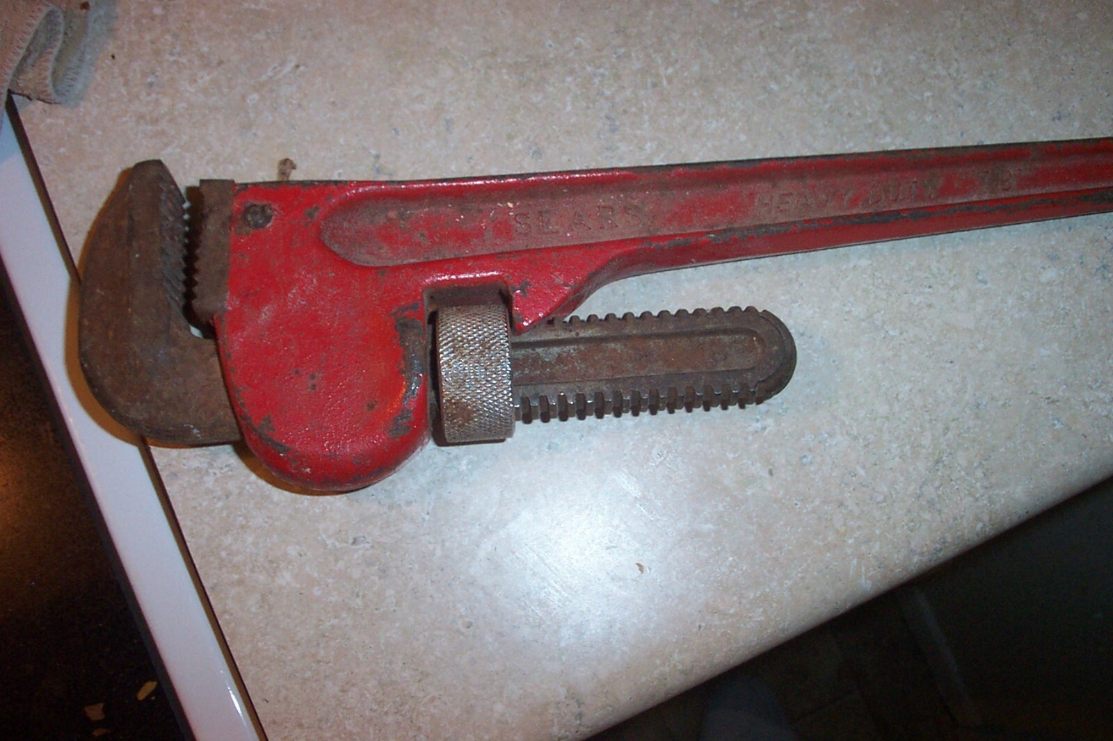 Vintage Sears 18" Pipe  Wrench - Heavy Duty #30854, Japan