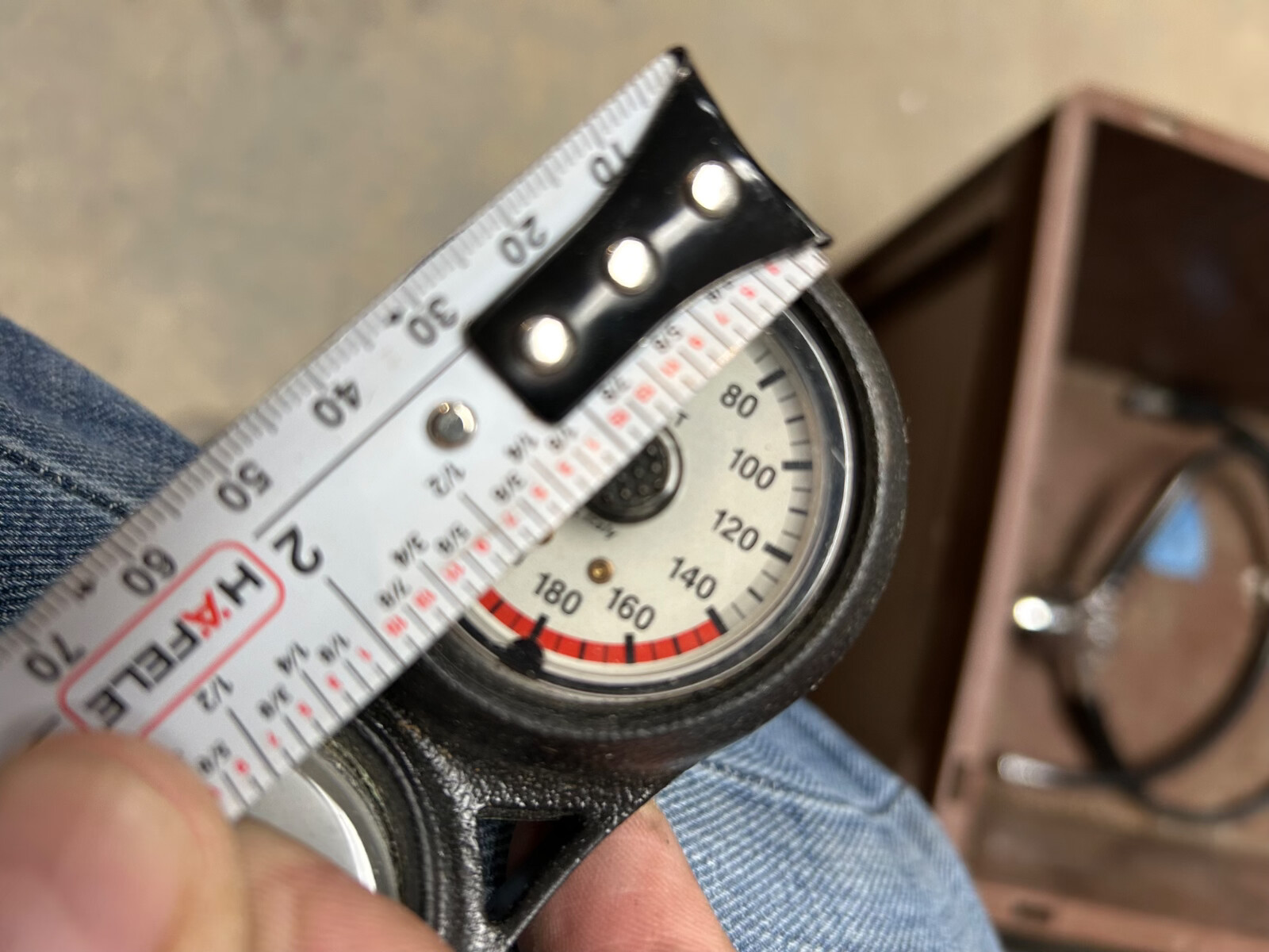 IST Depth Gauge-2" W/Combo Boot, SPG Inop