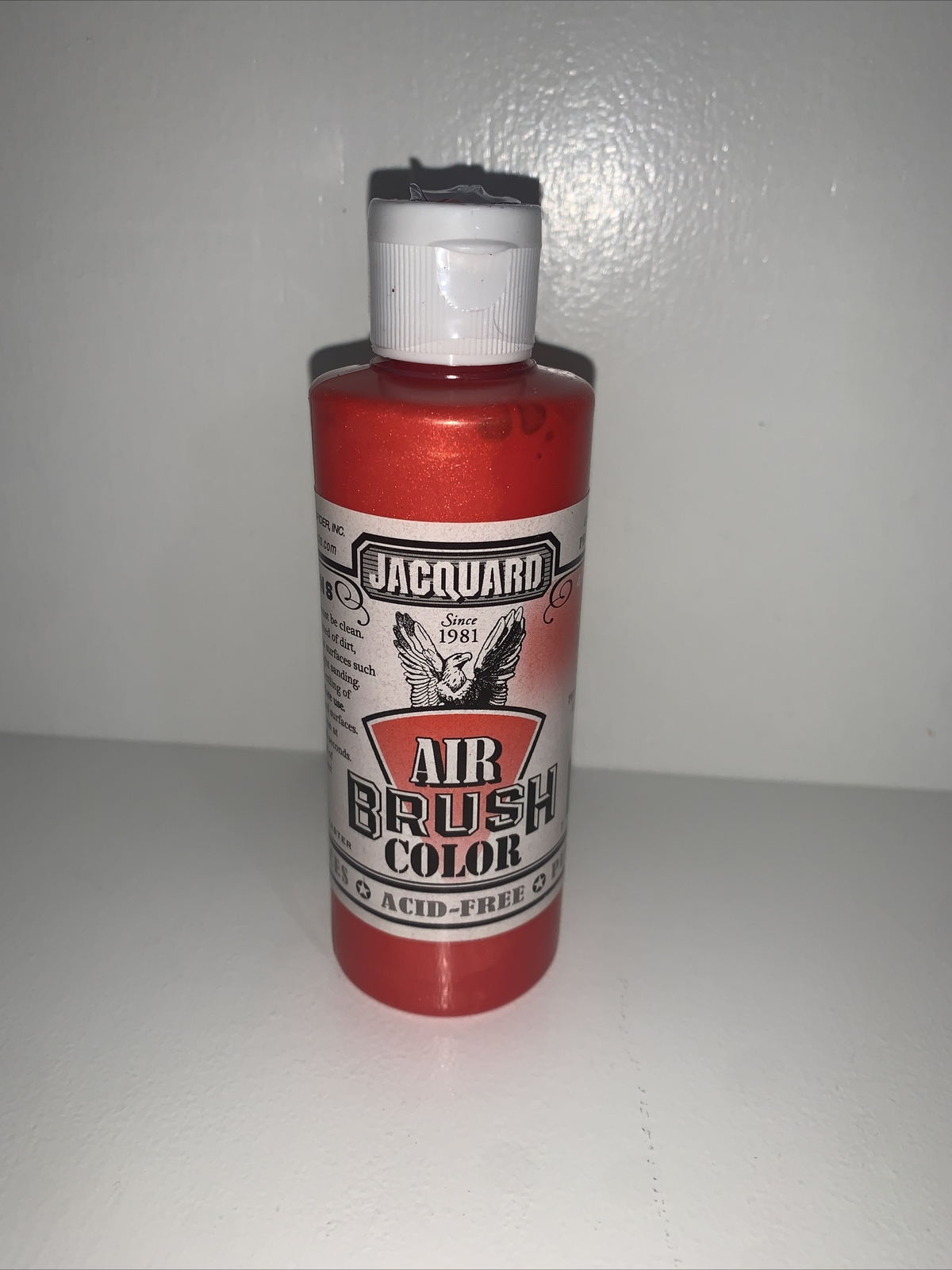 Jacquard Airbrush Color 4Oz Iridescent Scarlet