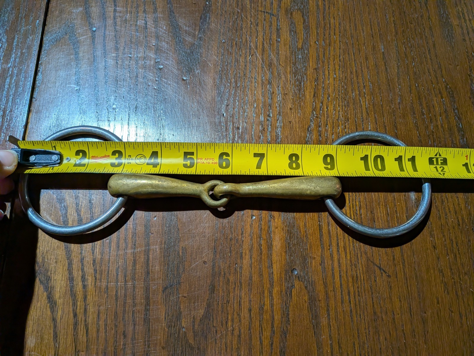 Herm Sprenger Aurigan Loose Ring Snaffle Bit 5.25"