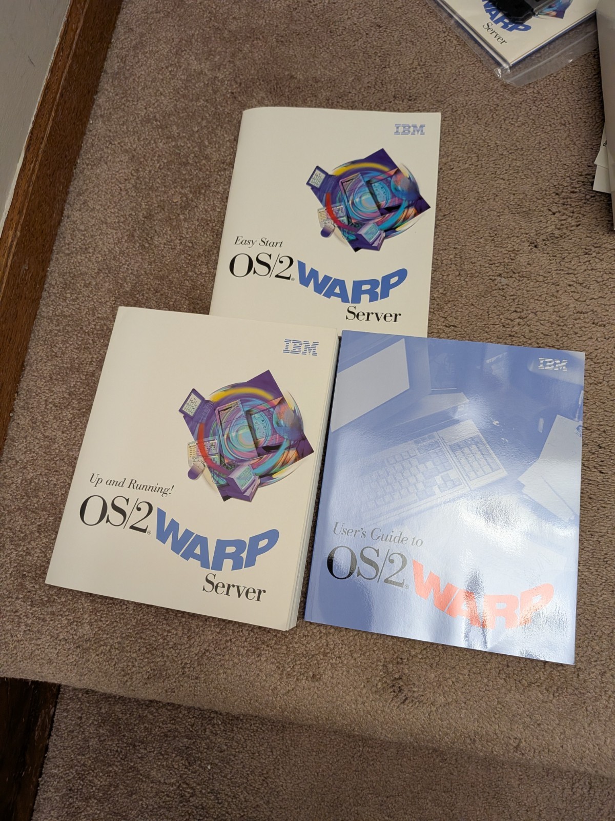 IBM OS/2 Warp Server Advanced Version 4 - VERY RARE - Complete in Box & Manuals