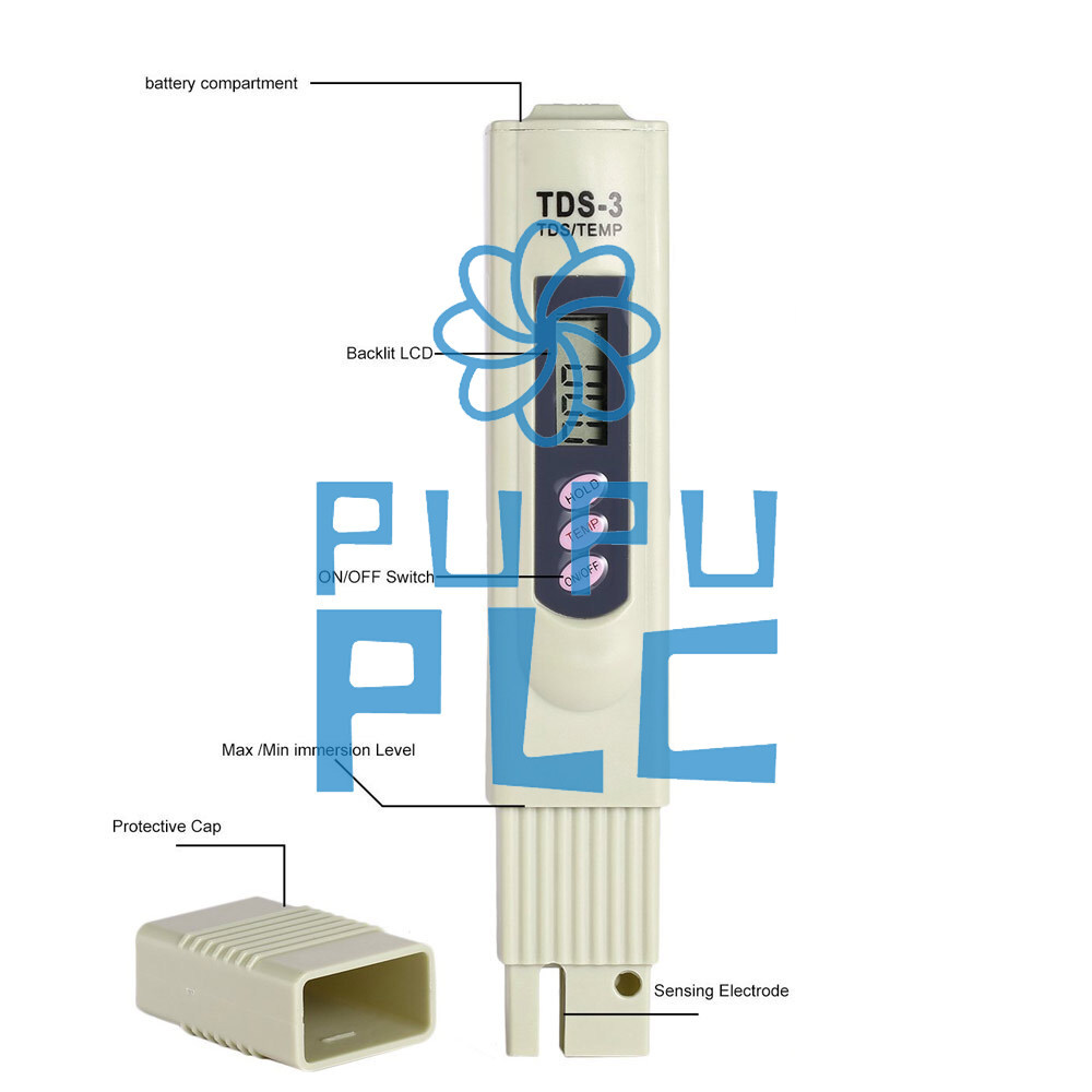 NEW Portable Pen Digital TDS Meter Filter Measuring Water Quality Purity Tester