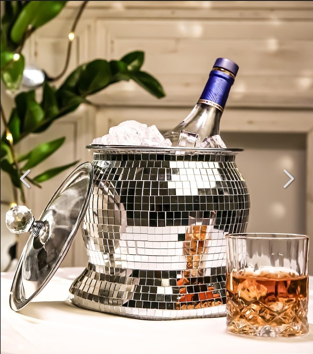 Melting Disco Ball Ice Bucket Bar Accessories Party Beverage Supplies
