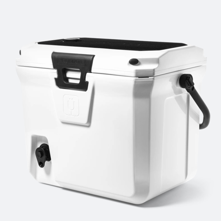 AUTH BruMate BrüTank 20qt Cooler Ice White Leakproof Ice Chest with Drink Tank