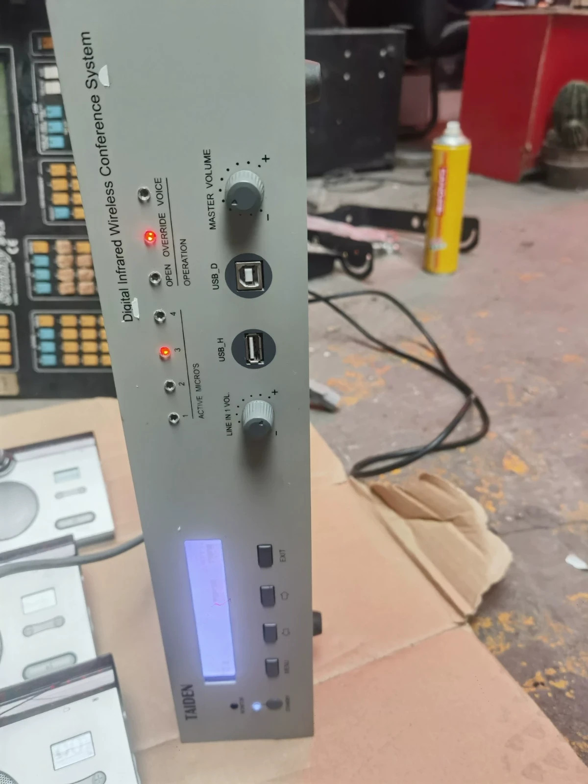 1PCS TAIDEN 1x HCS-5300MC/80 host + 12x 5302D_S/80 microphone
