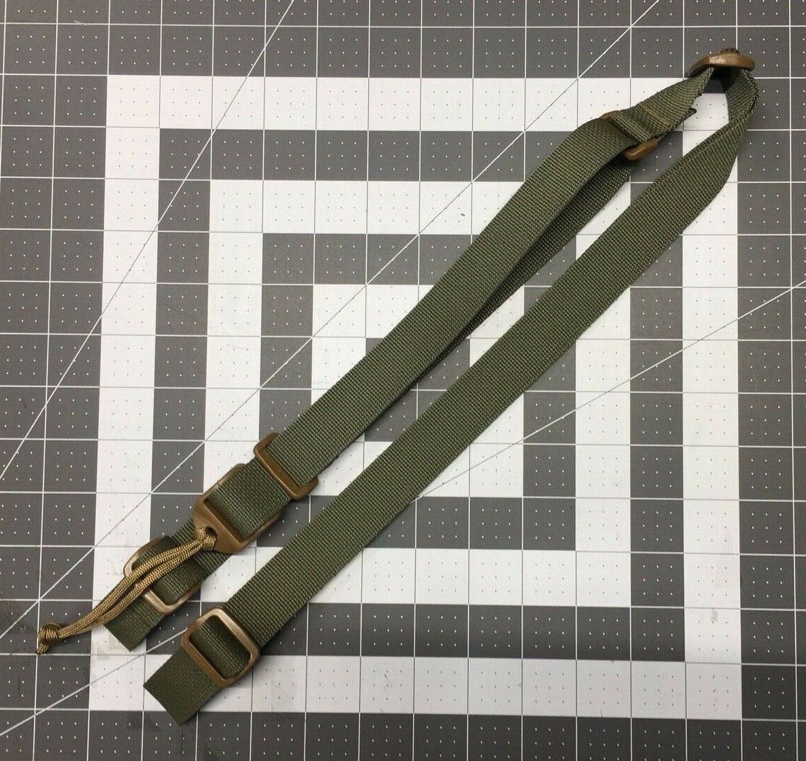 LIVESOUTSIDE Camo Green Two (2) Point Quick Adjust Sling Tactical USA Made Nice!