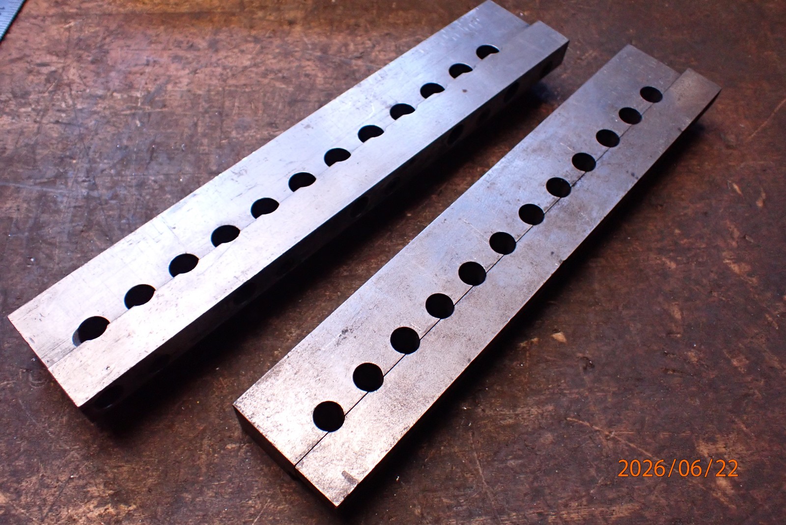 2, WORK HOLDING FIXTURES FROM A MACHINE SHOP POSSIBLE GRINDING JIG
