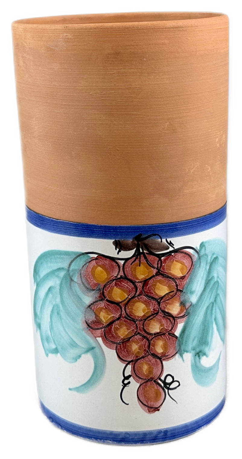 Vietri Buon Giorno Wine Cooler Hand Painted Amalfi Coast Italy