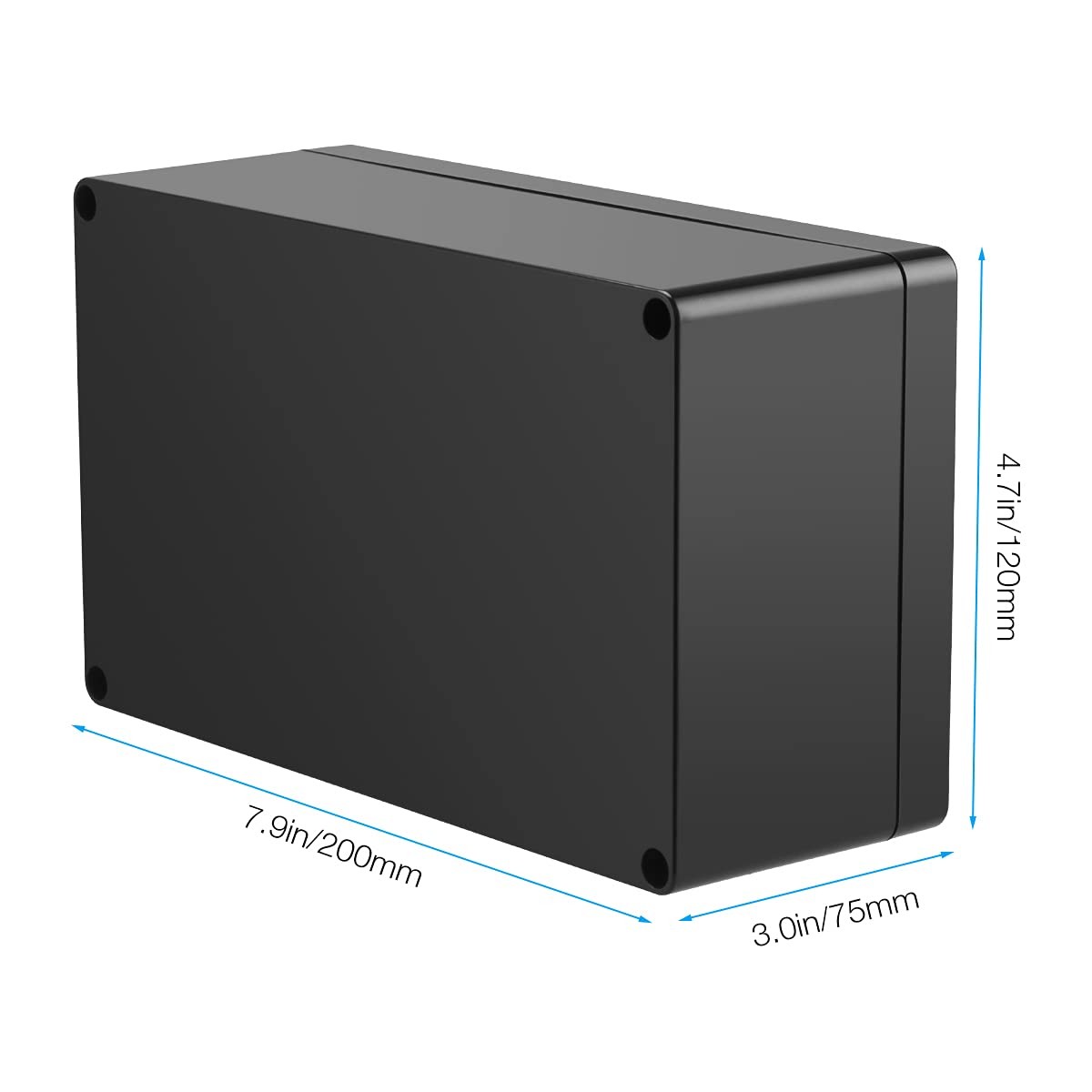 PINFOX Waterproof Electronic ABS Plastic Junction Project Box Enclosure 200mm...
