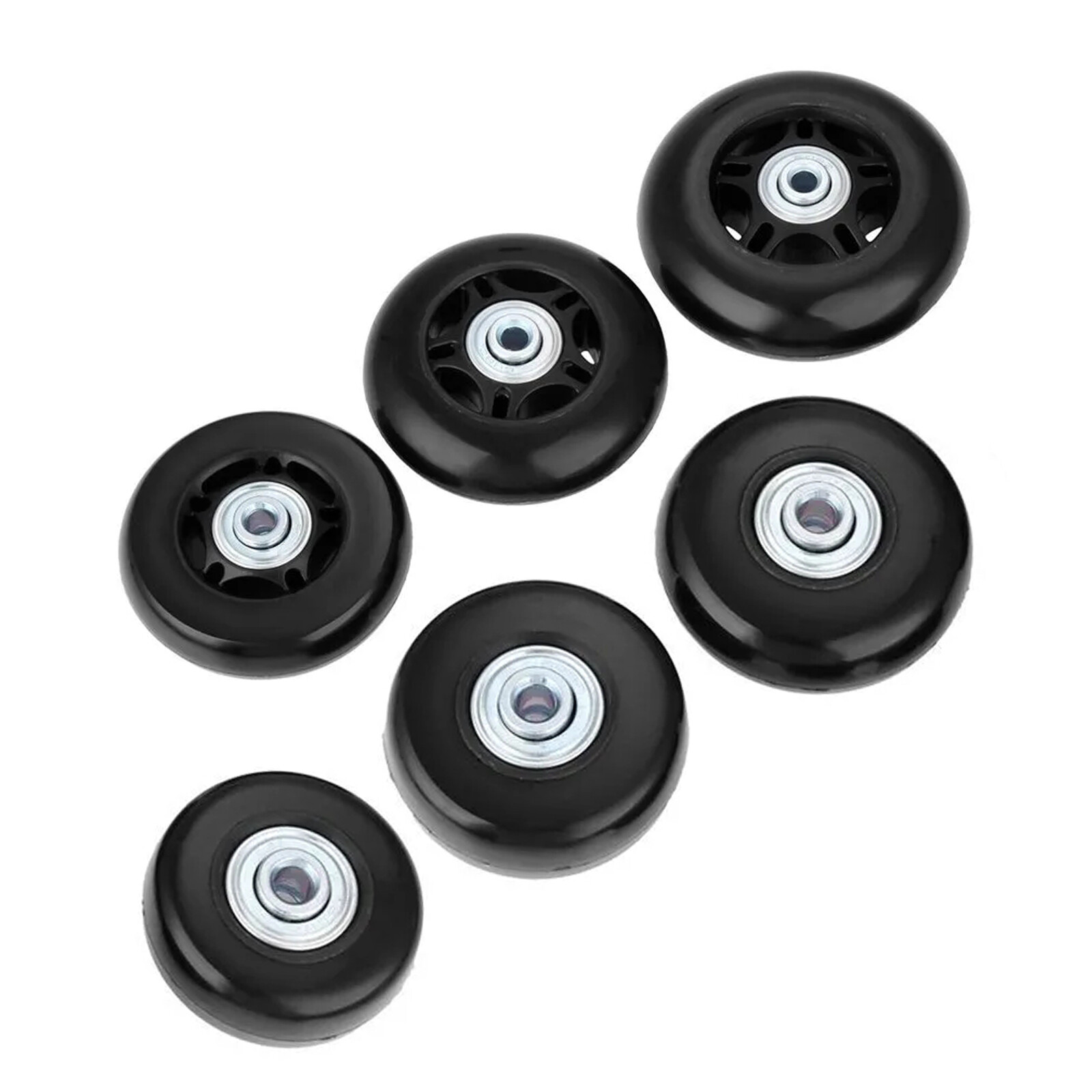 2 Set Travel Luggage Suitcase Replacement Wheels OD 45mm/54mm/64mm Replacement