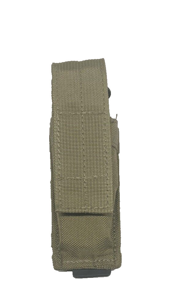 Tactical Tailor Adjustable Pistol Magazine / Knife  Pouch Khaki w Malice Clip ®