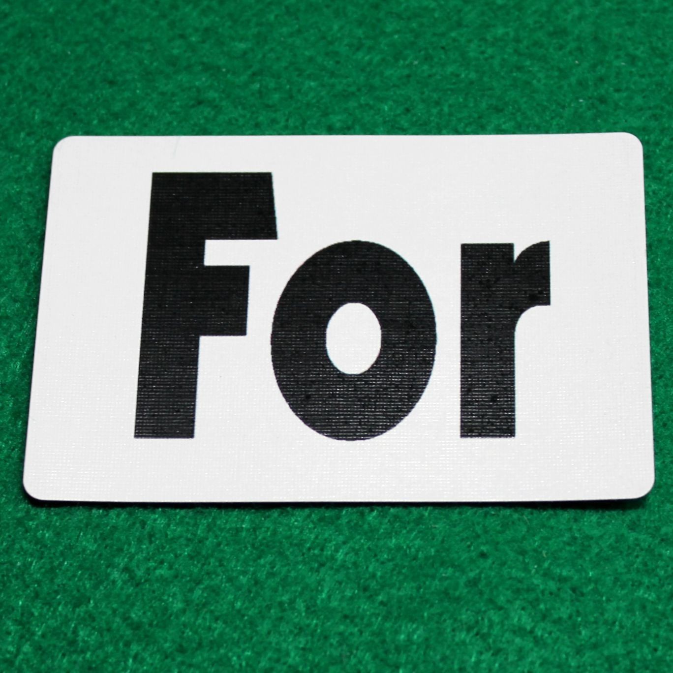 For, Bicycle Printed Gaff Card, Red