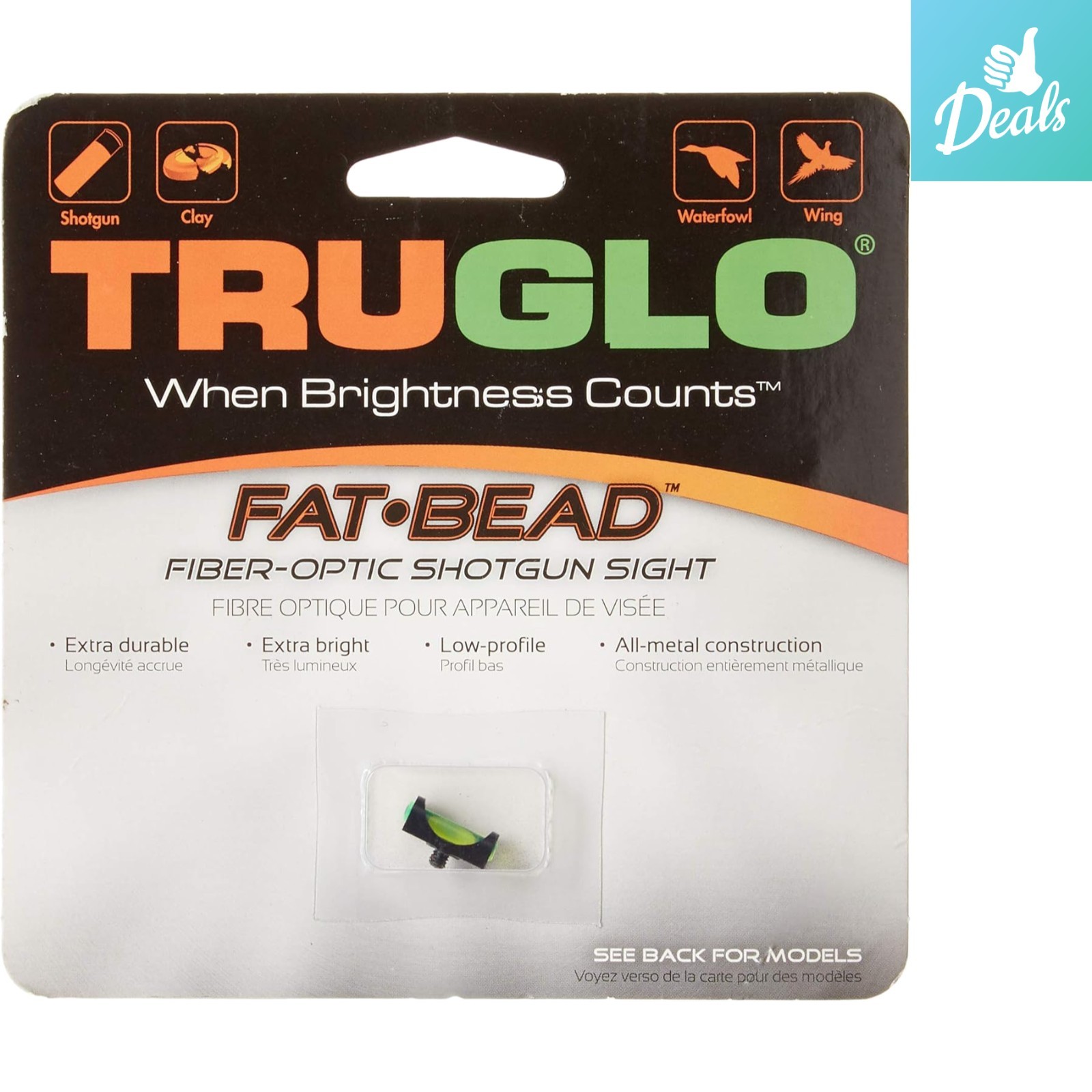 Compact Metal Airsoft Gun Sight with Dual-Color Fiber Optic - Easy Installation