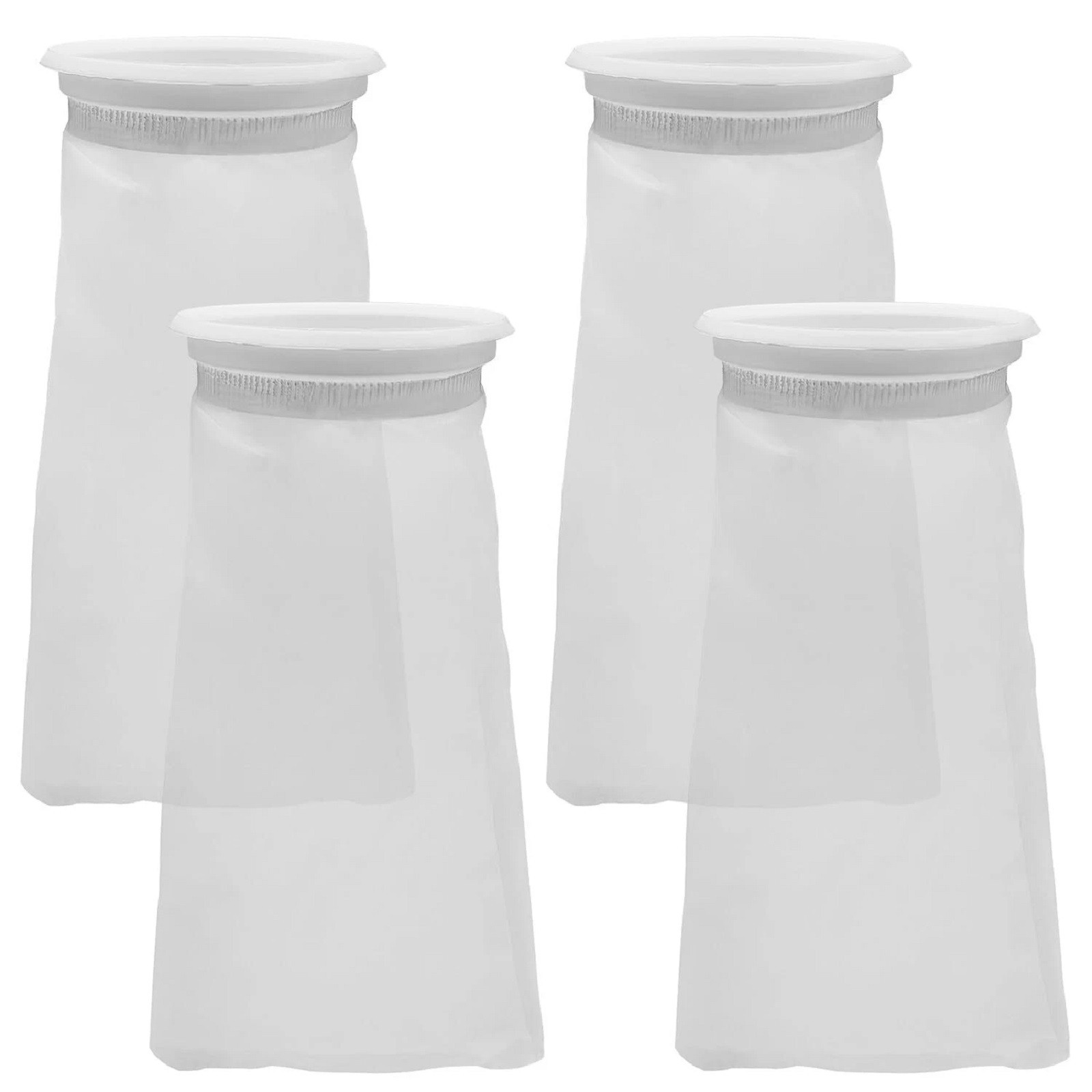 4" ring Filter Socks 200 Micron Felt sock Aquarium Reef Wet Dry Sump,8" Length