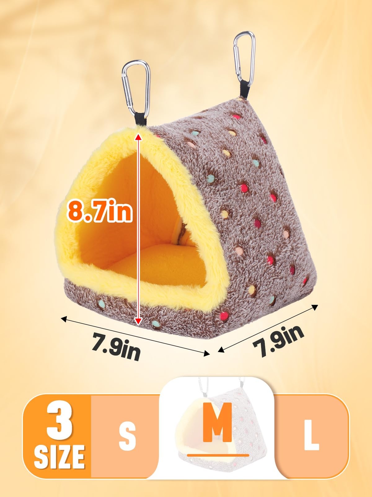 Medium Winter Warm Bird Nest for Cage - Comfortable Bed with