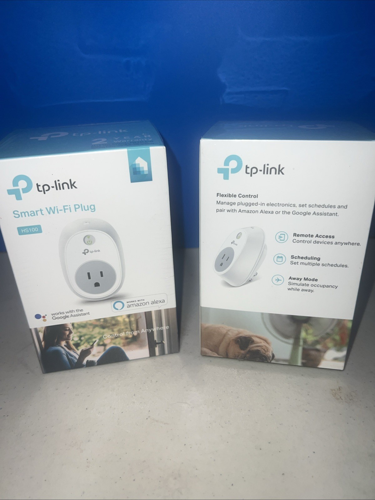 TP-Link HS100 Wi-Fi Smart Plug Kit - Twin Pack