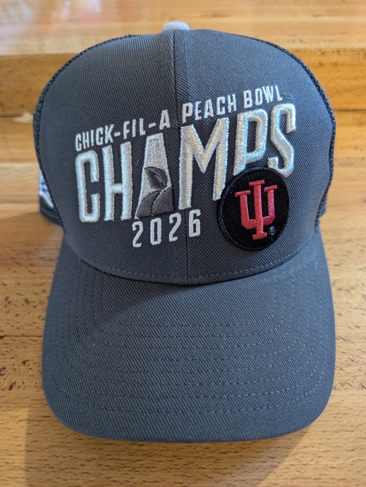 Indiana Hoosiers 2026 Peach Bowl Champs Hat college football playoff semifinal