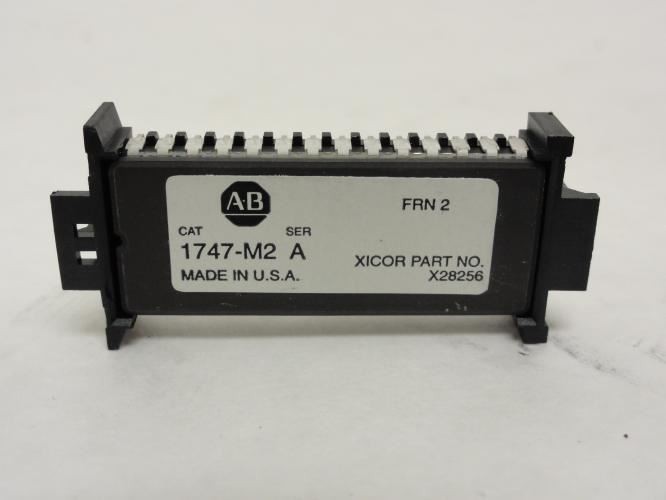 205056 New In Box; Allen-Bradley 1742-M2 Memory Module; Ser: A