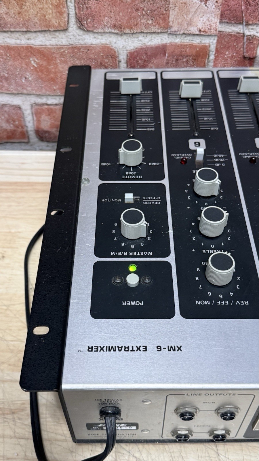 Bose xm-6 extramixer