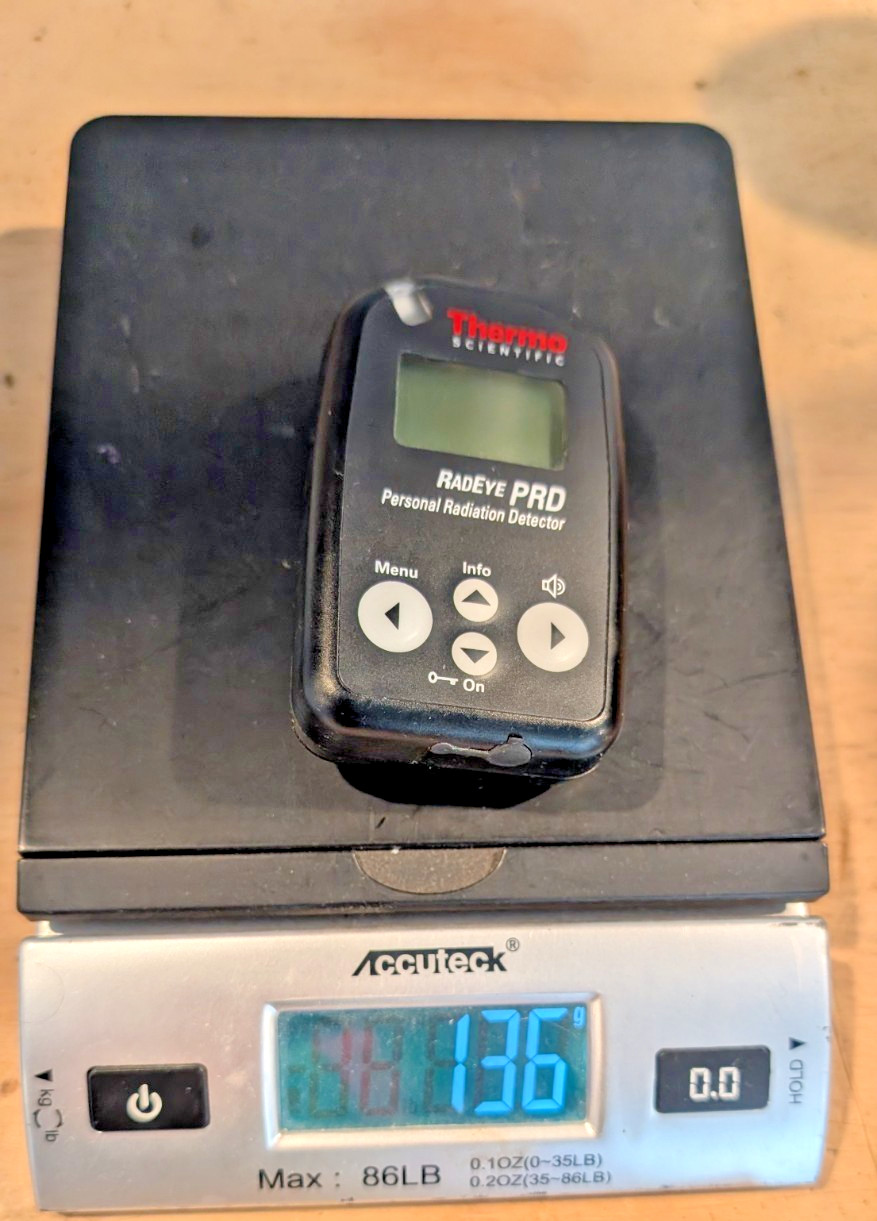 PARTS ONLY 4x RadEye PRD complete units READ!