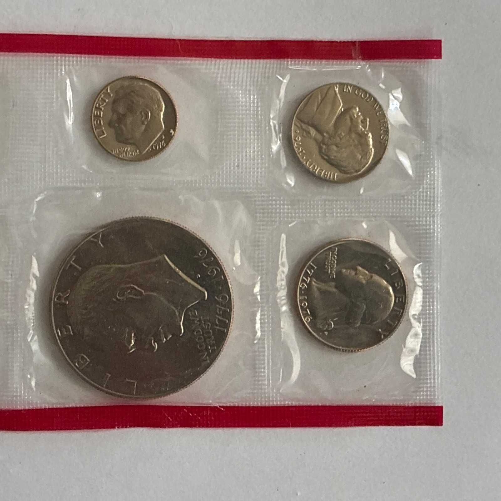 1976 D Mint Set Sealed Bicentennial 6 Coins