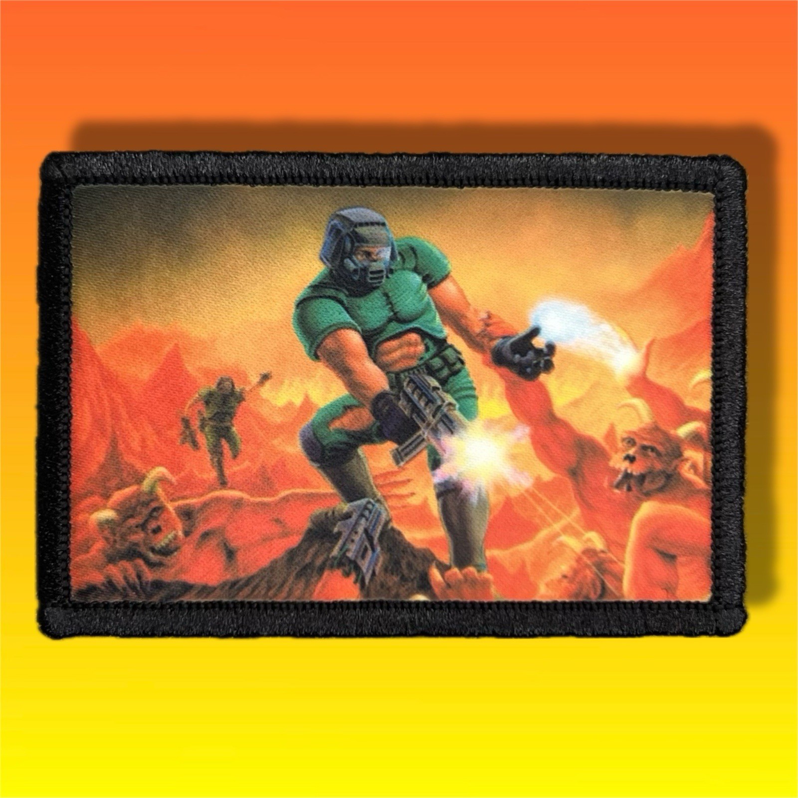 Doom Guy Patch Morale / Military Badge ARMY Tactical 819