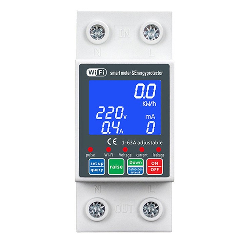 WiFi Pump Controller for Tuya with Smart Remote Access and Leakage Protection