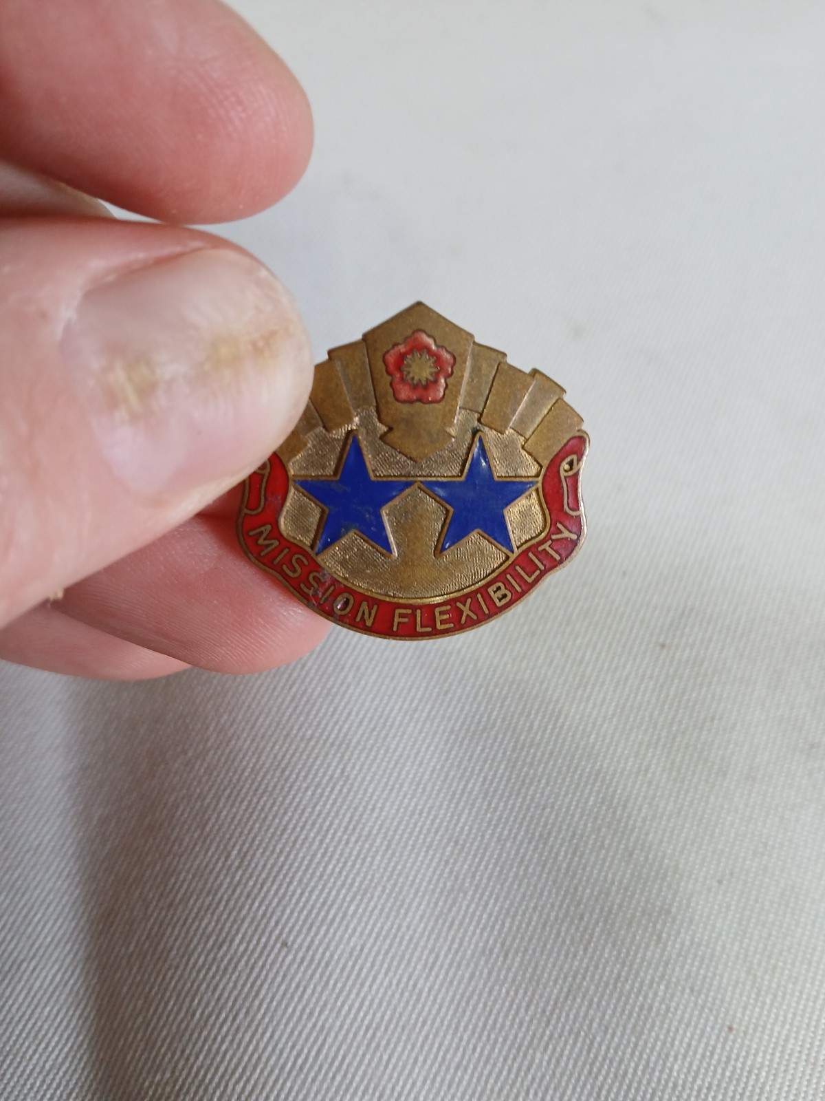 DUI FOR THE 19TH ESC OF THE US ARMY, PIN