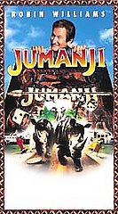 Jumanji (VHS, 1996, Closed Captioned Clam Shell Case)