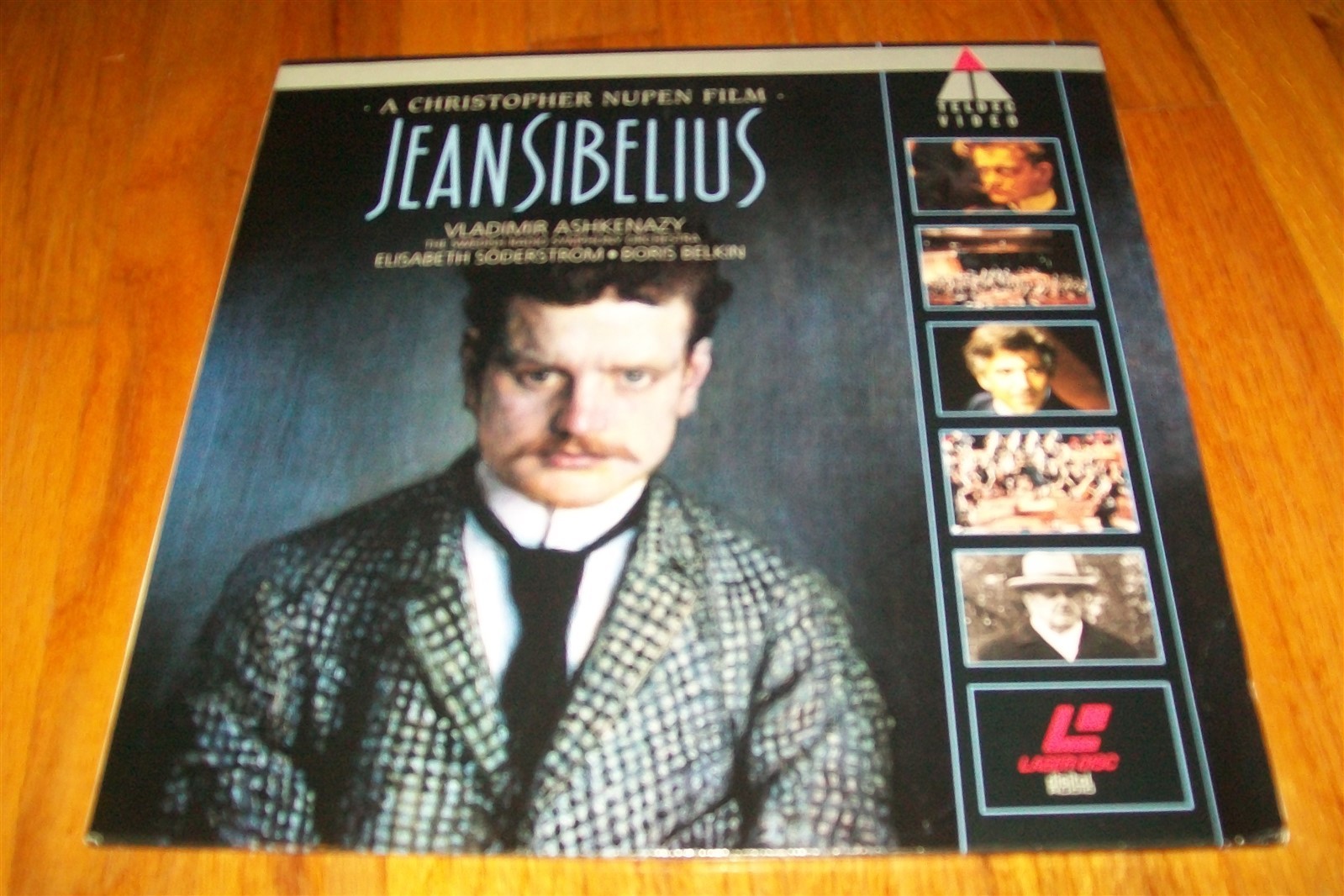 JEAN SIBELIUS Laserdisc LD EXCELLENT CONDITION GREAT DOCUMENTARY VERY RARE!