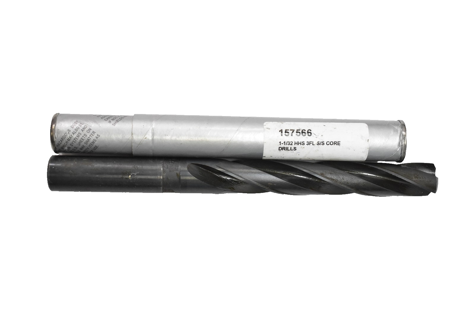 1-1/32 HHS 3FL S/S Core Drill Unbranded Heavy Duty 3 Flute Metalworking Tool