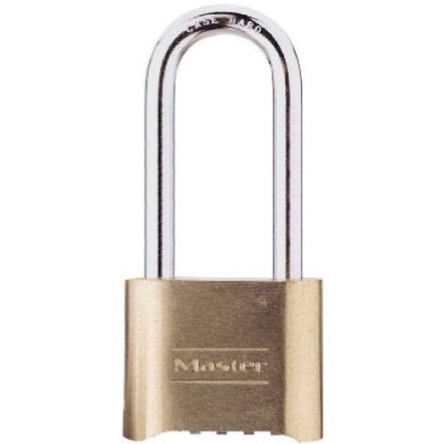 NEW MASTER LOCK 175DLH BRASS HARDENED STEEL COMBINATION PADLOCK 6903835