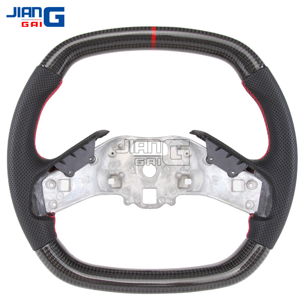 Real Carbon Fiber Steering Wheel Fit Chevrolet Corvette C8 Z51 with Heated 20+