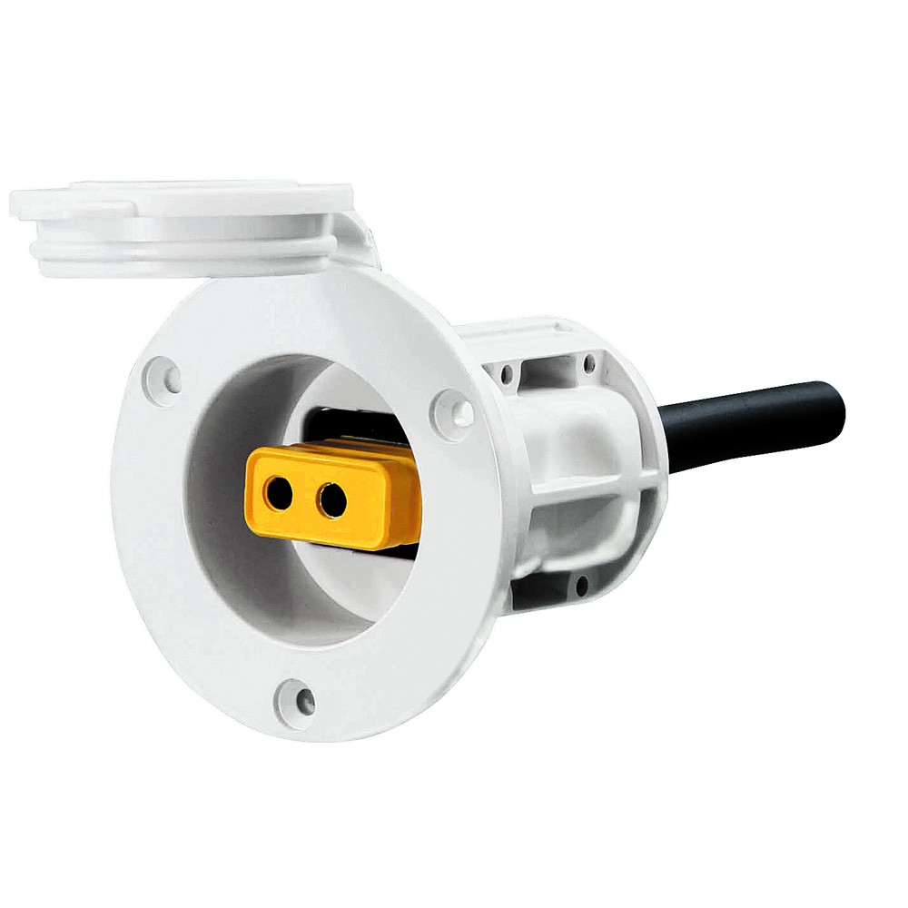 Cannon Flush Mount Power Port - White CANNON 1903013  Expedited Shipping