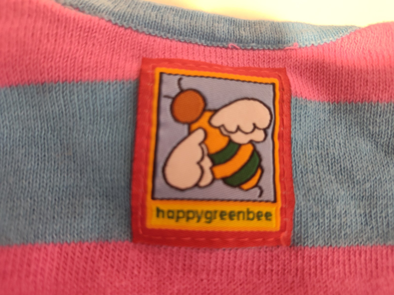 Infant Happy Green Bee 100% Organic Cotton Top