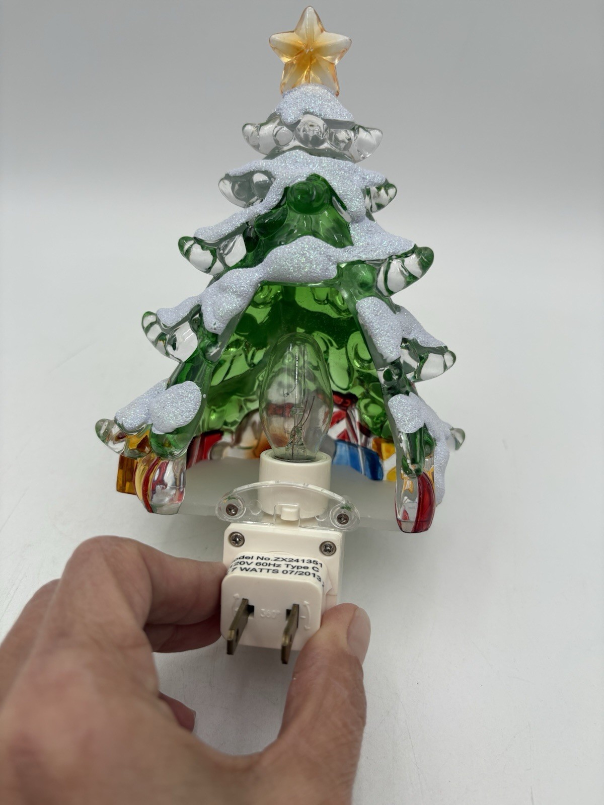 Christmas Tree With Presents Night Light