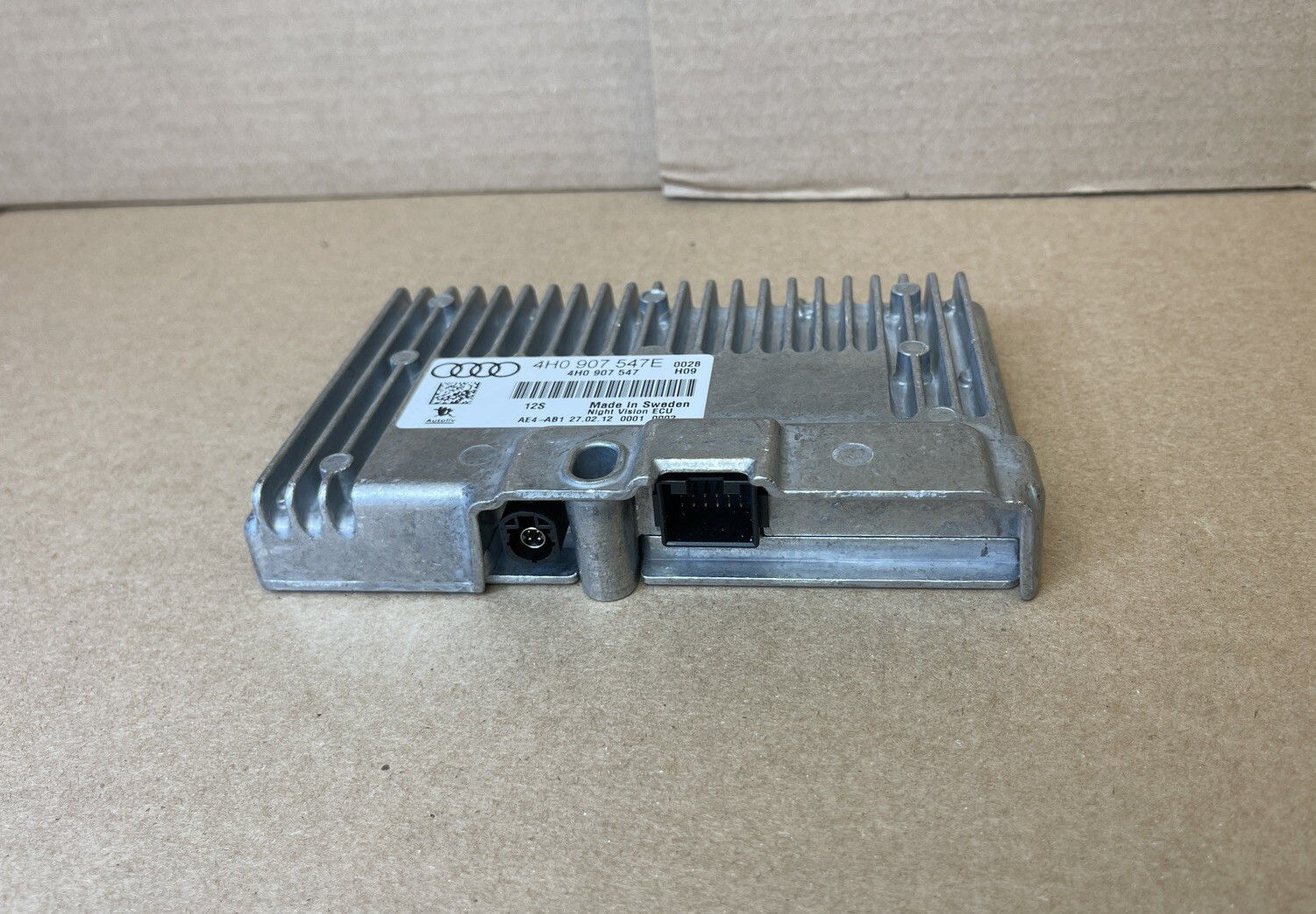 2012 - 2018 AUDI A7 Night Vision Control Module 4H0907547E OEM