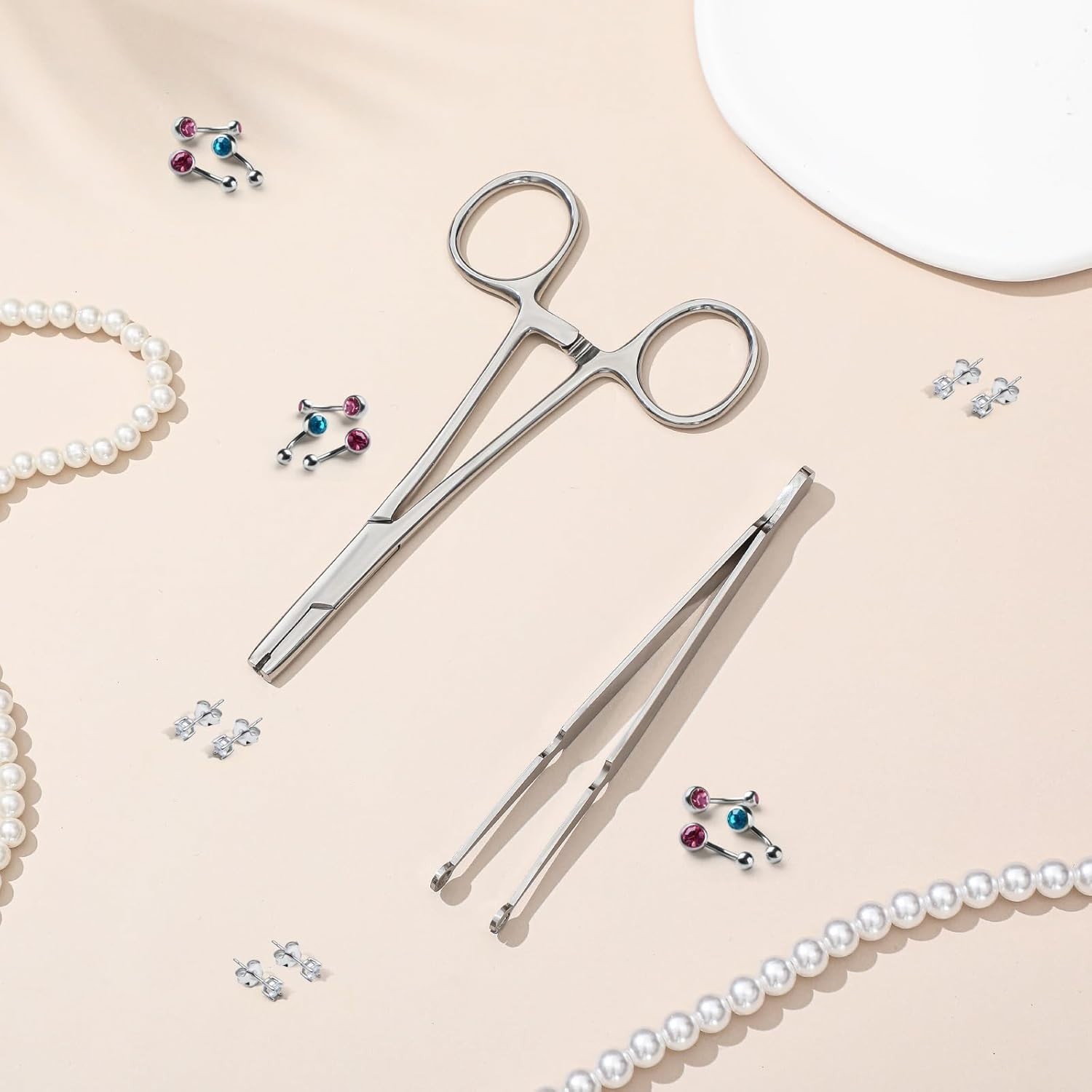 Stainless Steel Piercing Tools Set