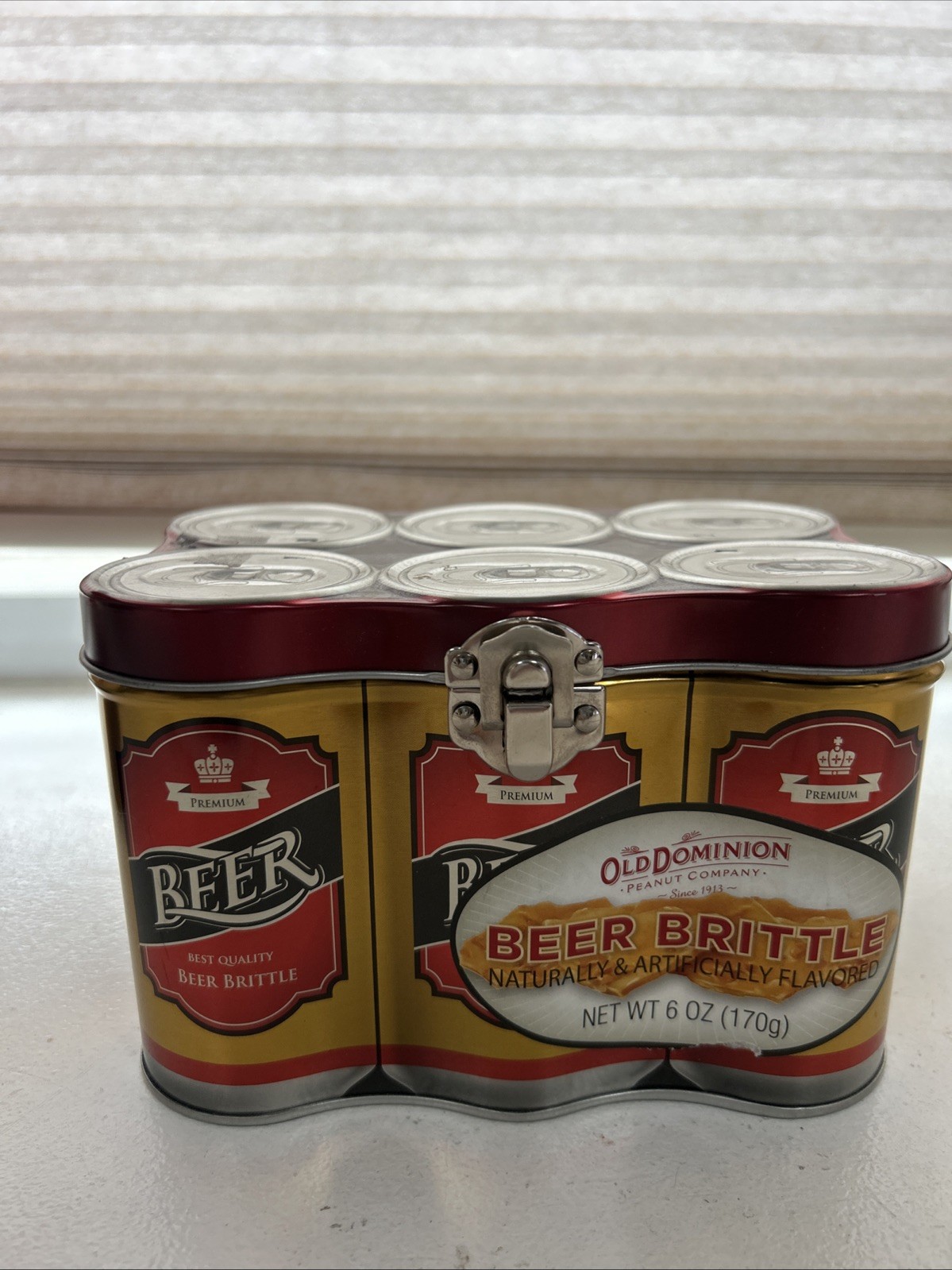 BEER BRITTLE OLD DOMINION 2017 COLLECTORS TIN (NO HANDLE)